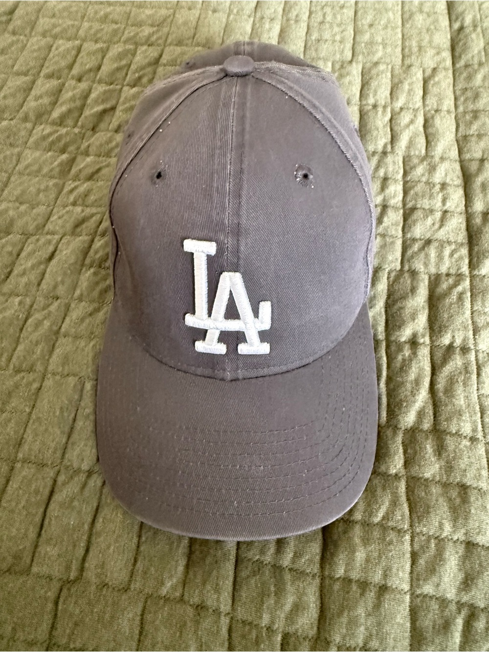 LA Dodgers New Era Baseball Cap - Gray